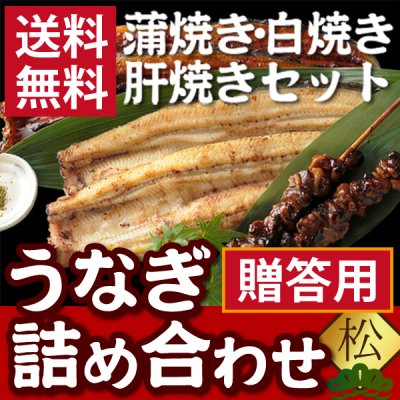 【送料無料】浜名湖うなぎの詰め合わせ(松)