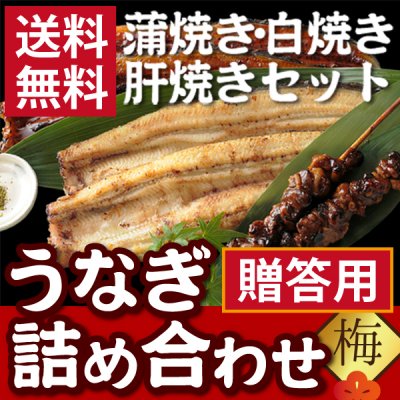 【送料無料】浜名湖うなぎの詰め合わせ(梅)