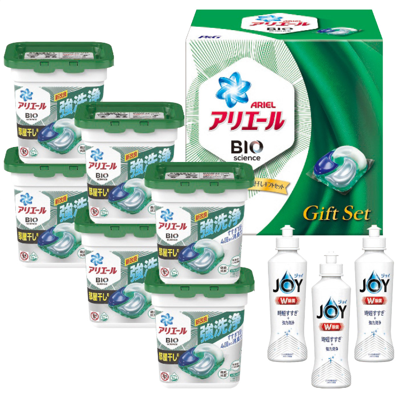 P&G アリエールジェルボール部屋干しギフトセット PGJH-50C